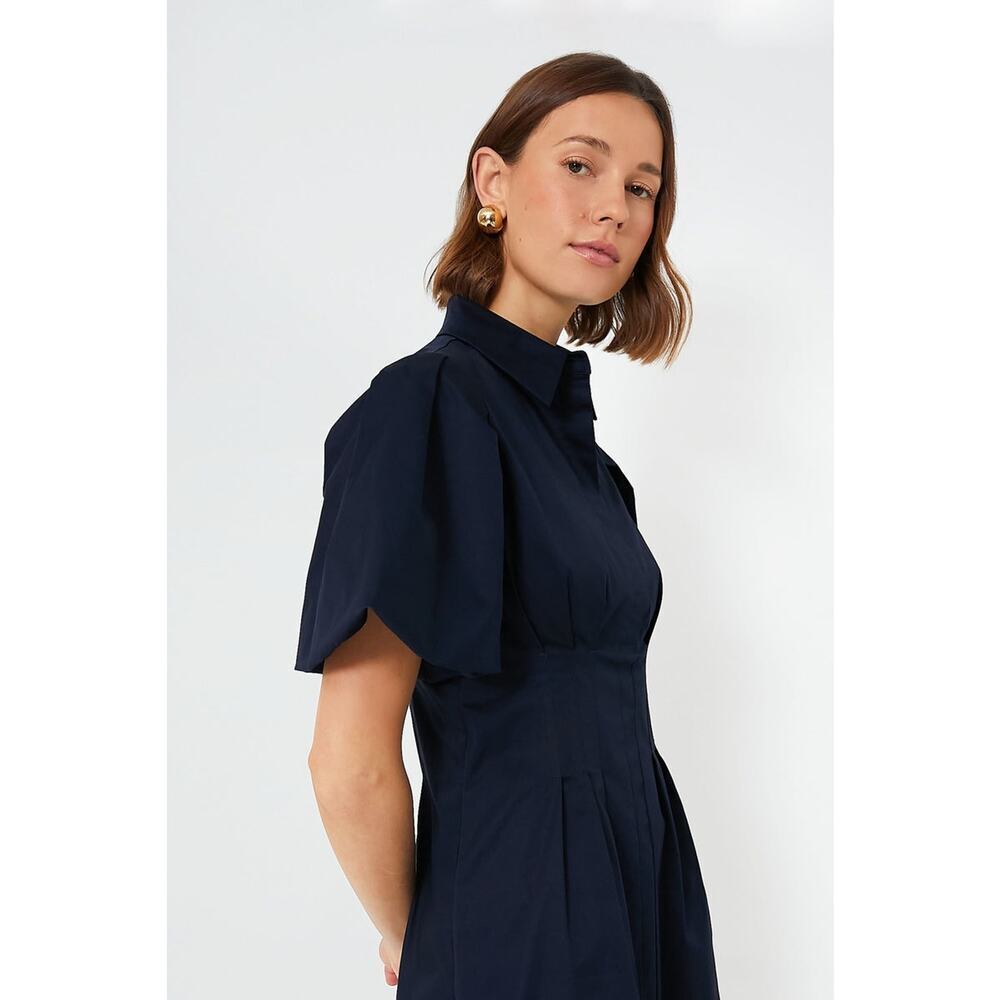 TUCKERNUCK Navy Mini Delaney Dress Size XS NWT Retail $148 Tuckernuck - Picture 4 of 7